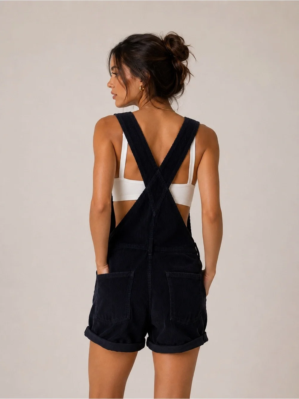 🎉LAST PIECE🎉Free People Ziggy Cord‎ Shortalls